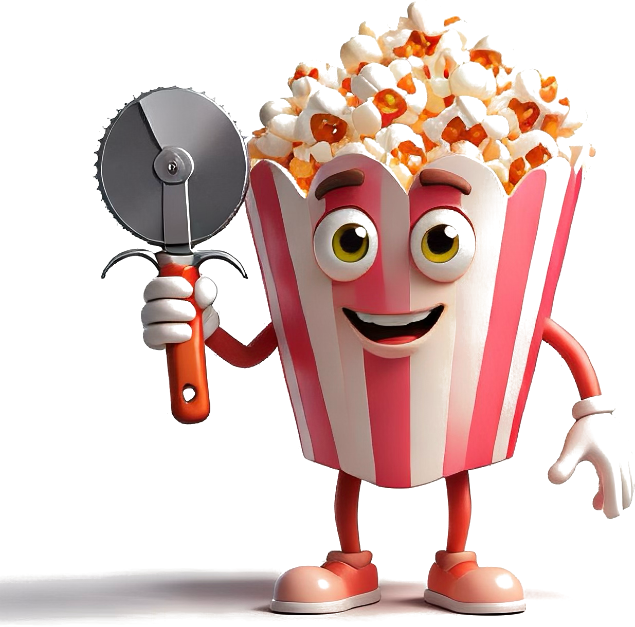 Popcorn mascot